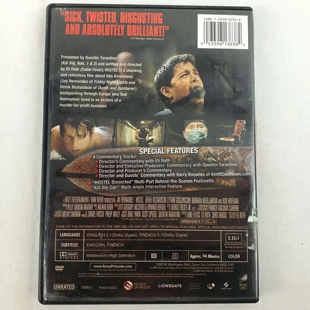 Hostel (2005 Film) [DVD]